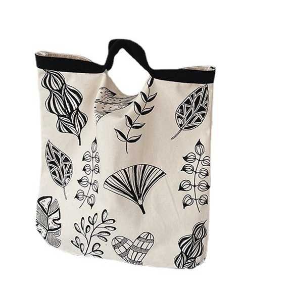 Fashionable Large Capacity Graffiti Canvas Bag