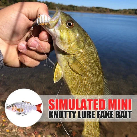 Simulated Mini Knotty Lure Fake Bait