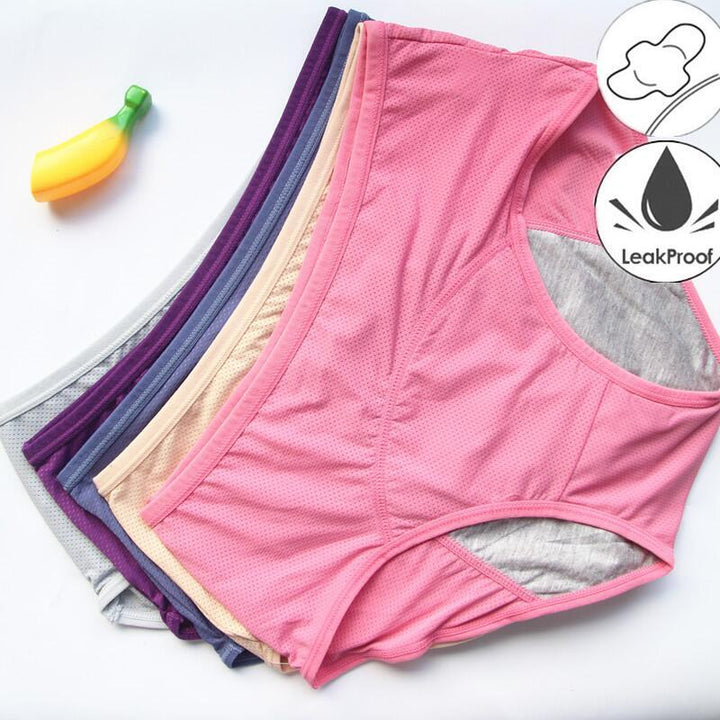 3PCS SET HIGH WAIST LEAK PROOF PANTIES