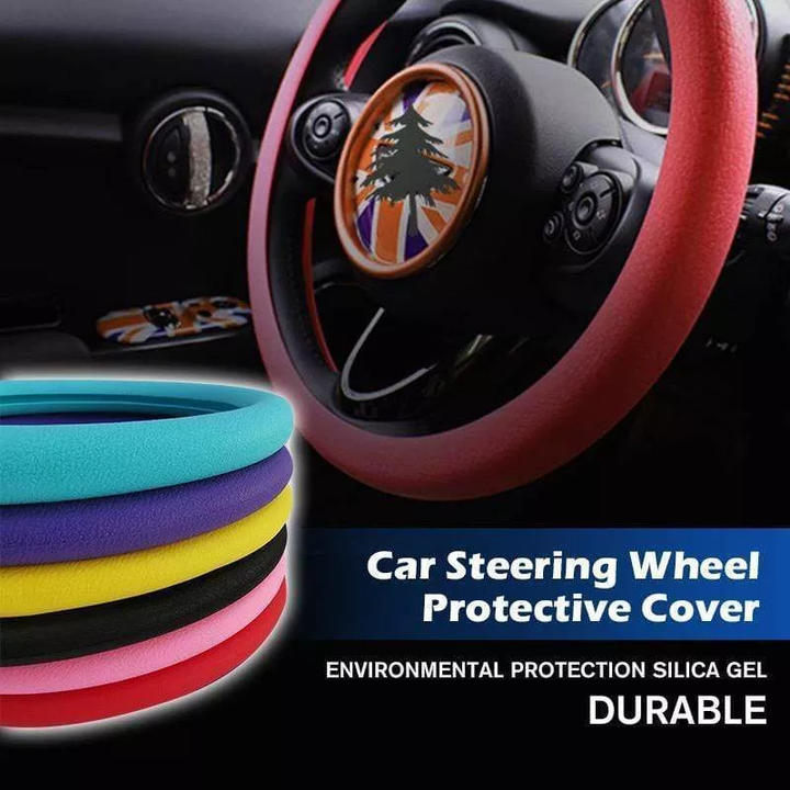 CAR STEERING WHEEL PROTECTIVE COVER