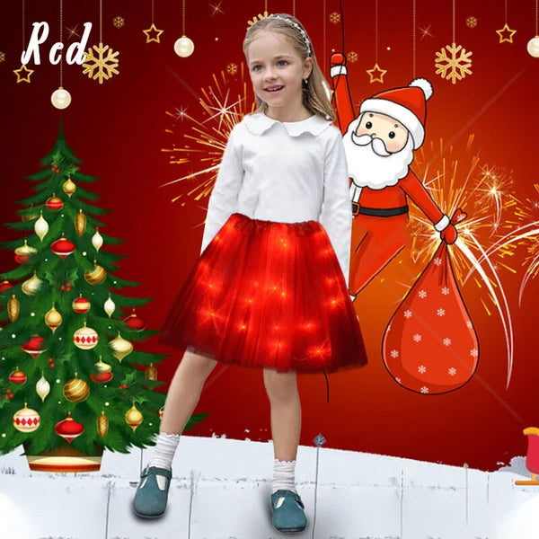 🎅 EARLY XMAS SALE 50% OFF 🔥Magical & Luminous LED Tutu Skirt