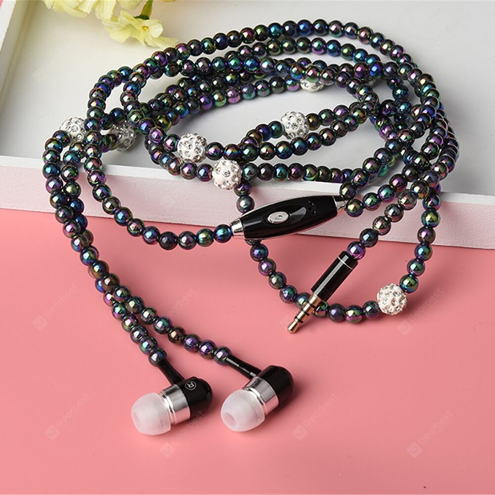 Pearl Necklace Earphones