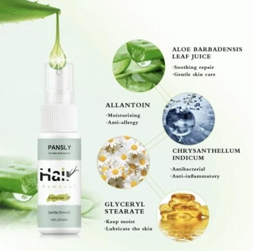 SEMI PERMANENT HAIR REMOVAL SPRAY