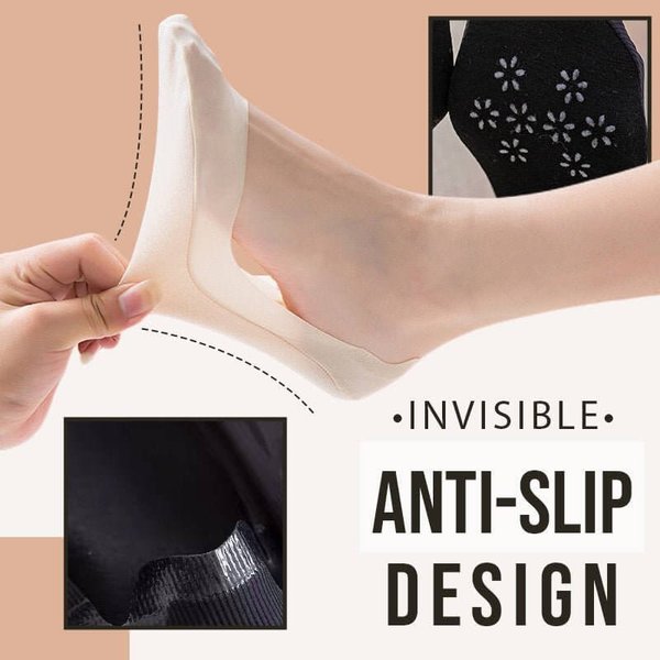 Invisible Non slip Ice Silk Socks