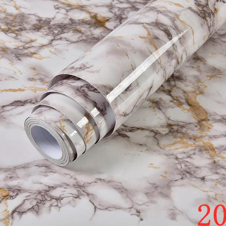 Waterproof Marble Wallpaper Sticker