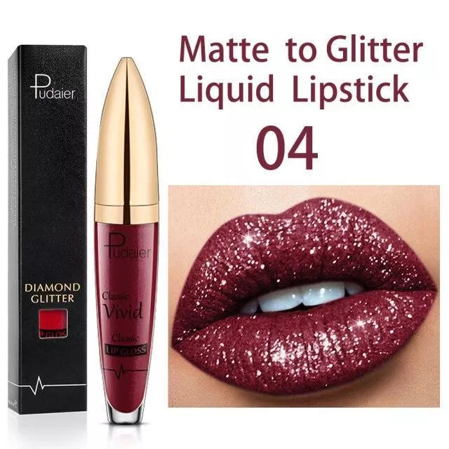 🔥New Year Sale 49% Off - Diamond Shiny Waterproof Lip Gloss🎁