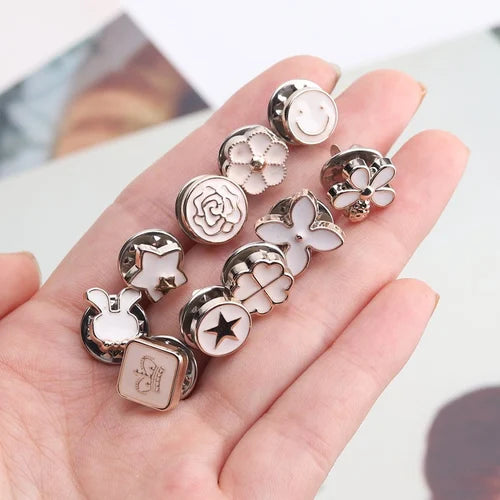 Cute Button Brooches(40 PCS)