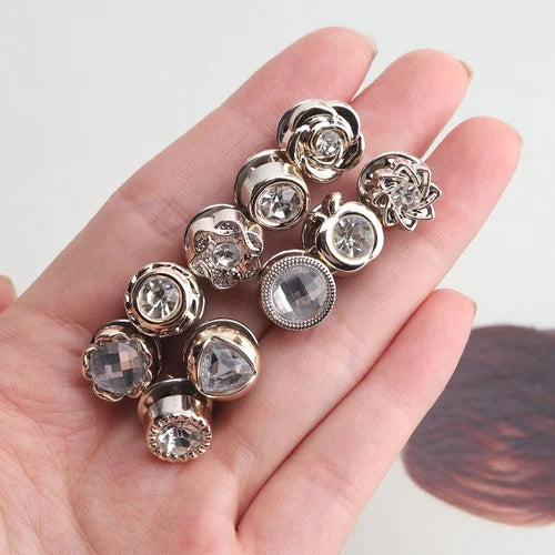 Cute Button Brooches(40 PCS)