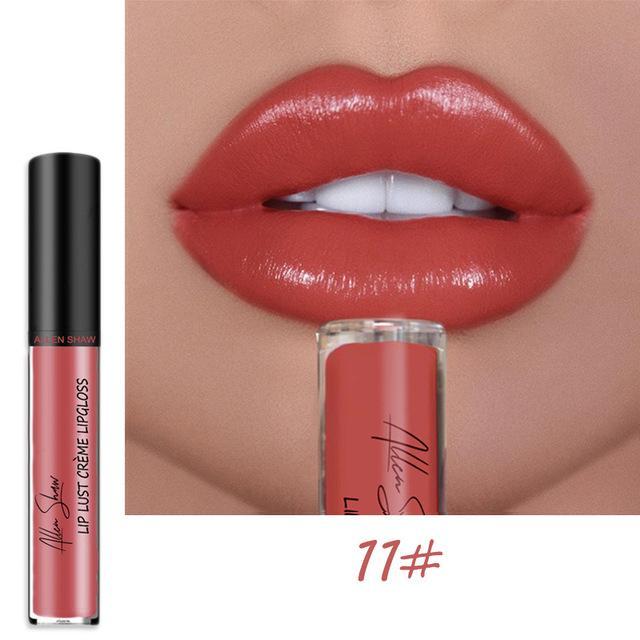 2024 NEW 12 Color Waterproof Long Lasting Moist Lip Gloss Plumper Liquid Lipstick