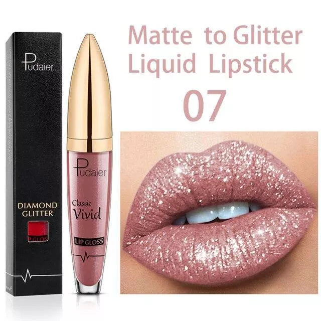 🔥New Year Sale 49% Off - Diamond Shiny Waterproof Lip Gloss🎁