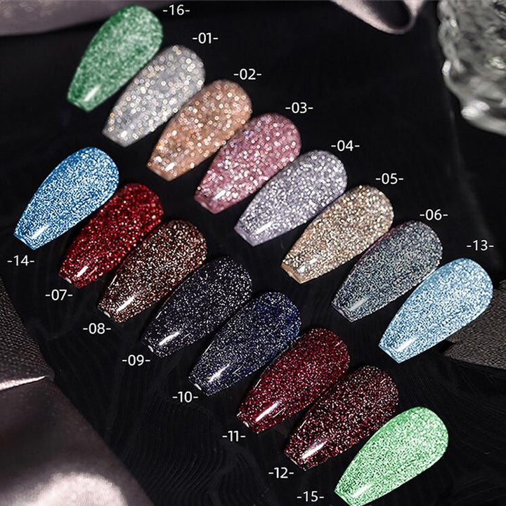 2024 NEW REFLECTIVE GLITTER NAIL GEL