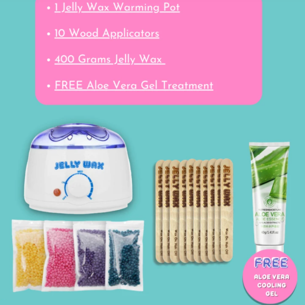 Jelly Wax Waxing All-In-One Kit