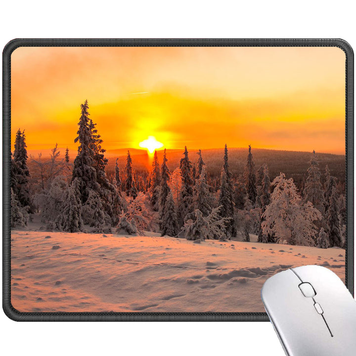 P131 Mouse Pad with Stitched Edge