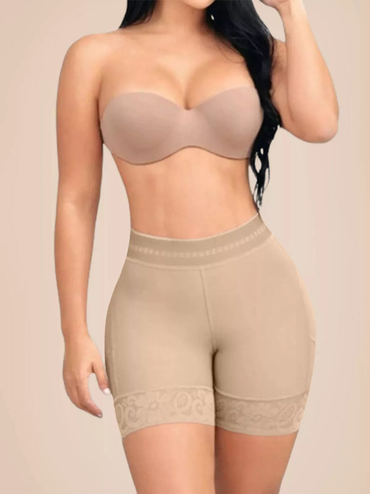 High Waist Compression Slimmer Butt Lifter Shapewear Shorts