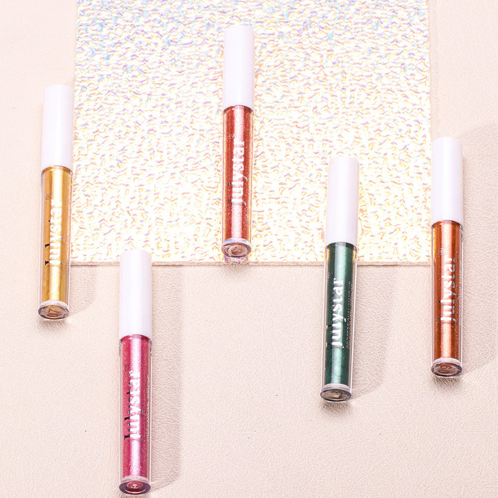 (🔥Mothers Day Sale 50% OFF )-2024 New 10 Colors Liquid Glitter Eyeshadow Set