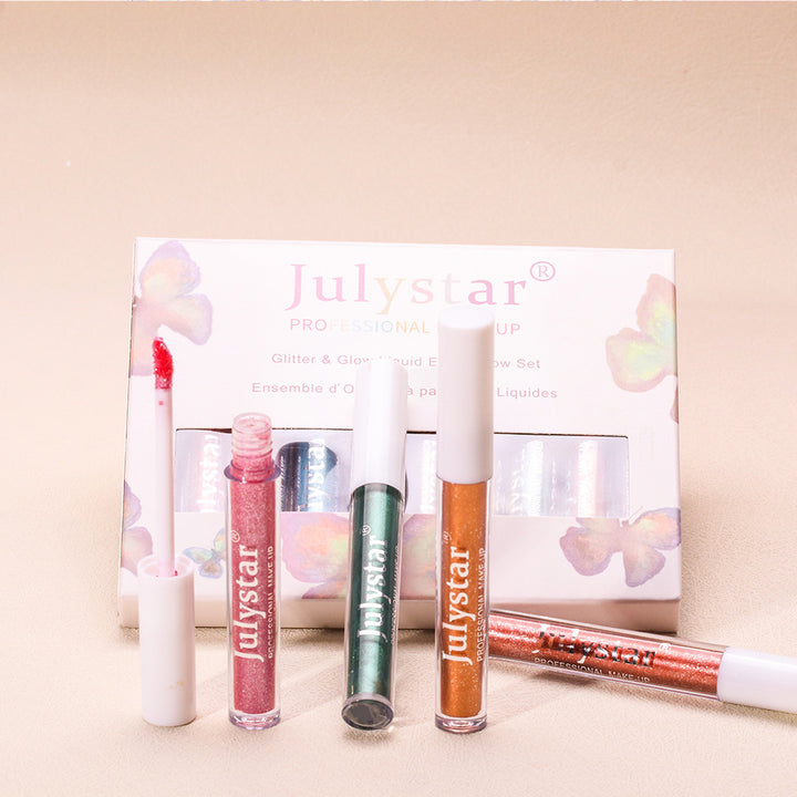 (🔥Mothers Day Sale 50% OFF )-2024 New 10 Colors Liquid Glitter Eyeshadow Set
