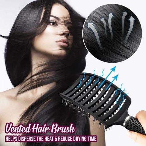 Bristle Nylon Hairbrush