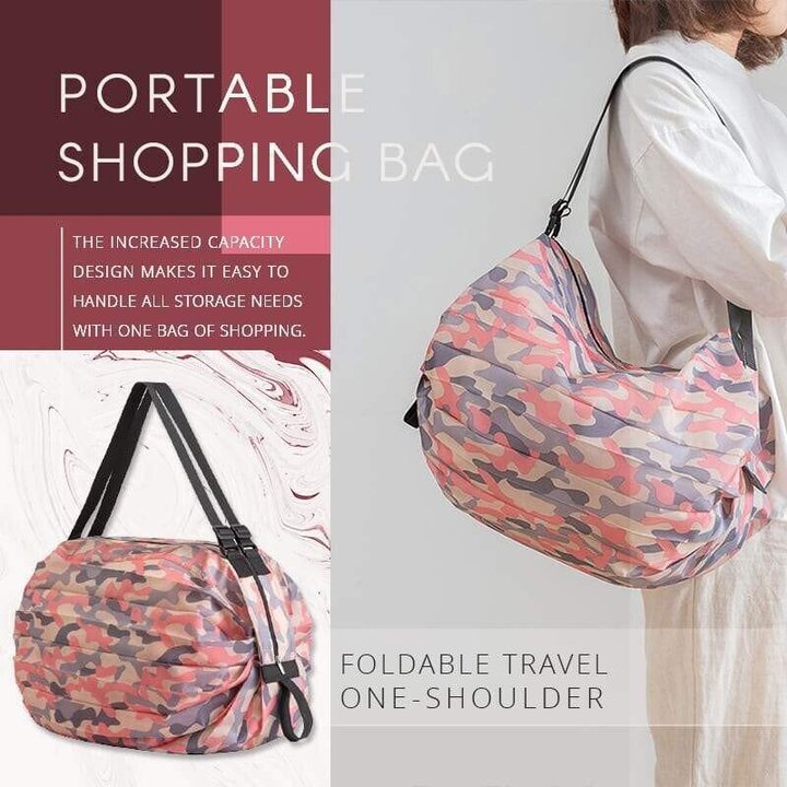 Foldable Travel One shoulder Portable Shopping Bag