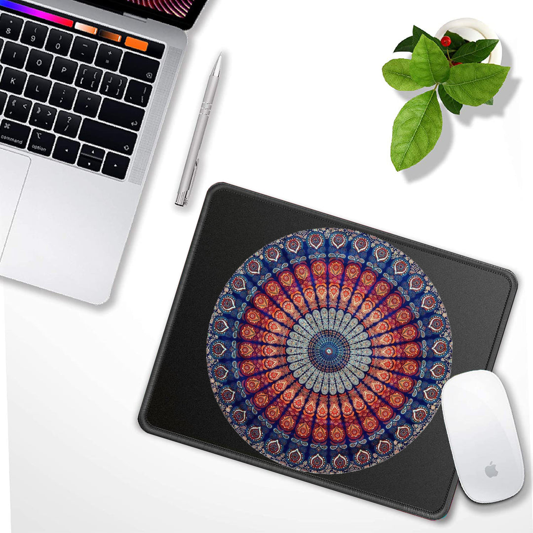 P154 Mouse Pad with Stitched Edge