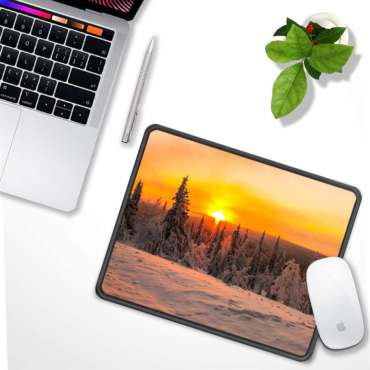 P131 Mouse Pad with Stitched Edge