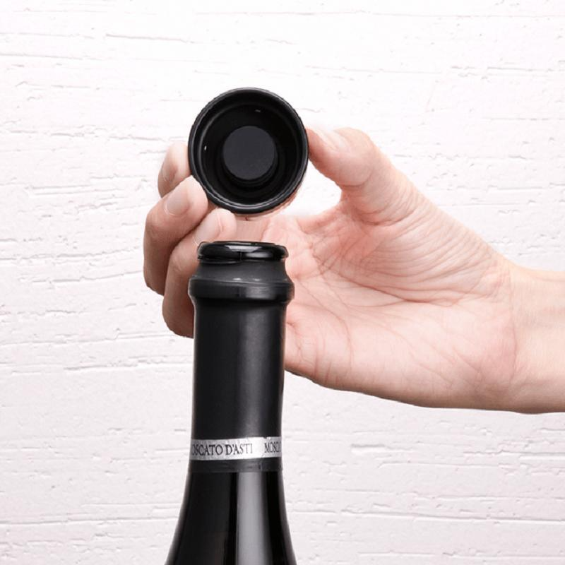 Silicone Sealed Wine Beer  Champagne Stopper