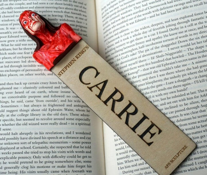 Horror bookmarks the best gift for fans of horror novels