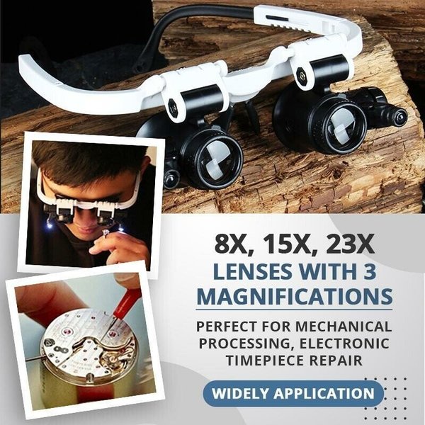 LED Glasses Magnifier 8 15 23