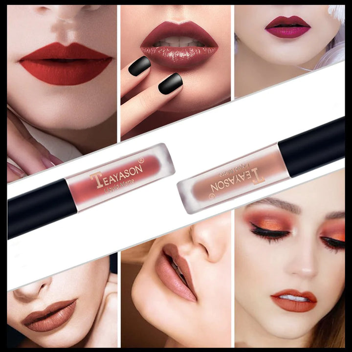 LIPSTICKS LONG LASTING MAKEUP RED BROWN