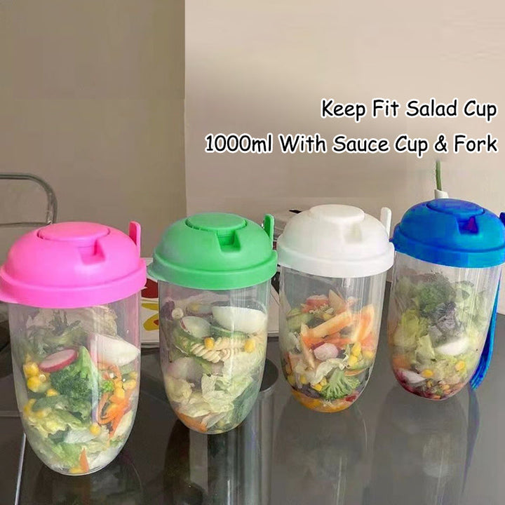 2022 Keep Fit Salad Meal Shaker Cup