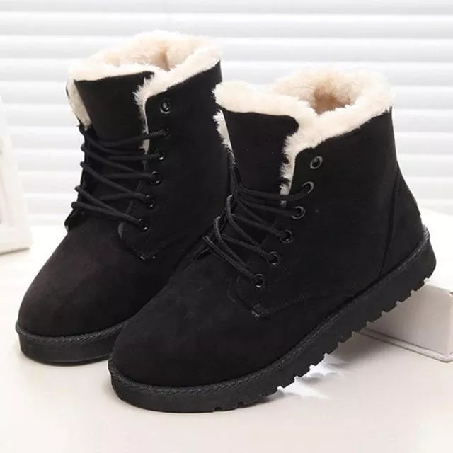 Fluffy Snow Boots