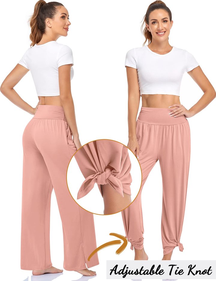 Womens Casual Full Length Loose Pants