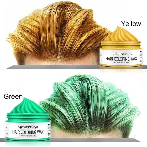 UNISEX NON DAMAGING COLOR HAIR WAX