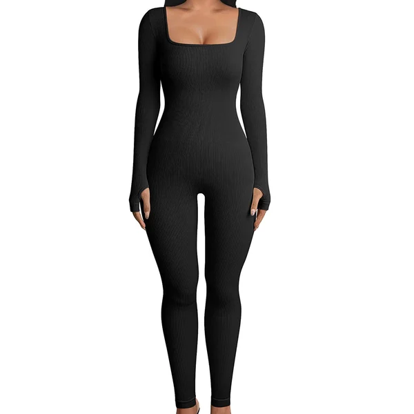 🔥Early Black Friday Sale--Jumpsuit with Tummy ControlPanel