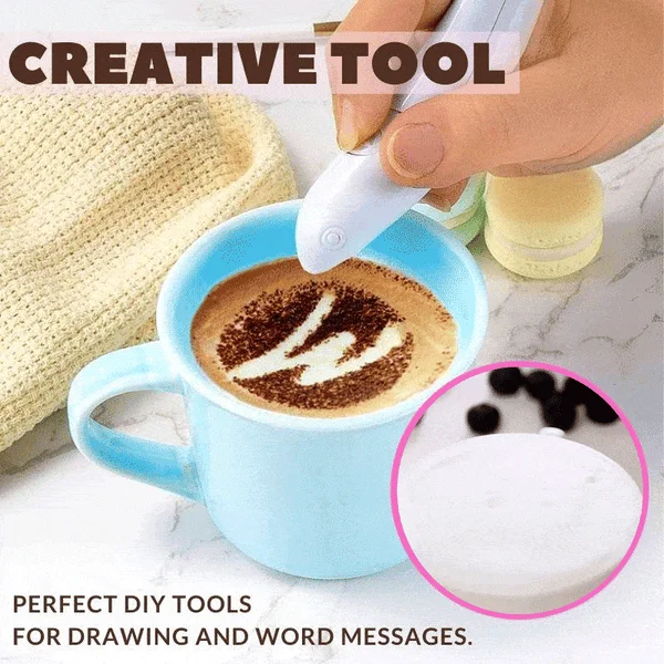 Coffee Carving Pens Genius latte pen