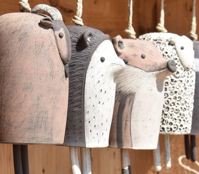 Animal Wind Chimes Resin Handicraft