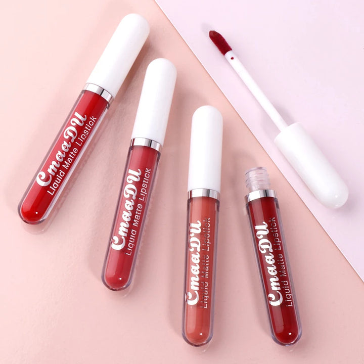 18 Color Waterproof Long Lasting Moist Lip Gloss Plumper Liquid Lipstick