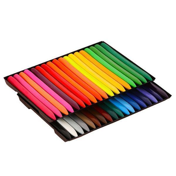 36 Colors Triangular Crayons