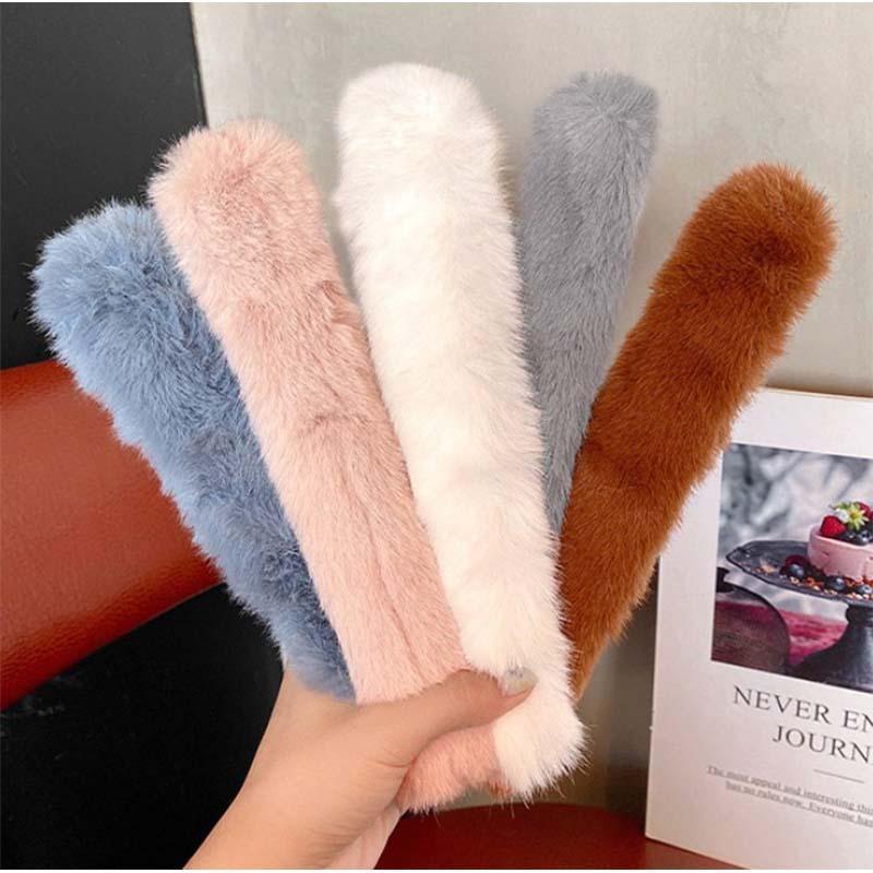 Winter Furry Bracelet Hair Accessories