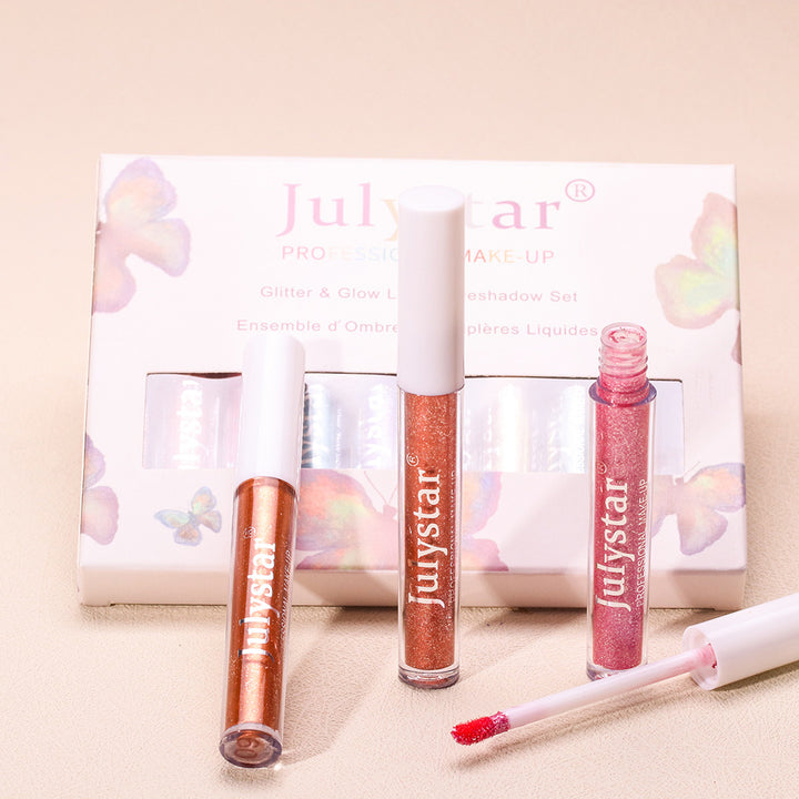 (🔥Mothers Day Sale 50% OFF )-2024 New 10 Colors Liquid Glitter Eyeshadow Set