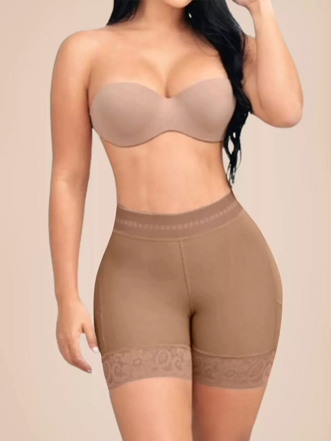 High Waist Compression Slimmer Butt Lifter Shapewear Shorts