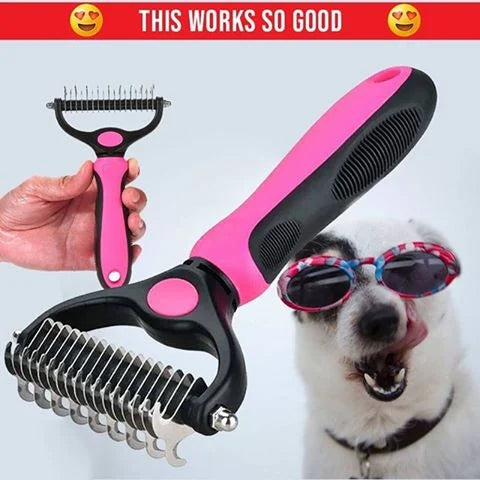 Christmas Pre-Sale 48% OFF - Pet Pro Grooming Tool- Dual-sided Comb(🔥Buy 2 Get 1 Free)