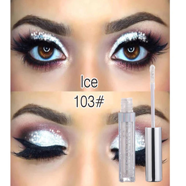 2024 Makeup Metallic Glitter Liquid Eyeshadow