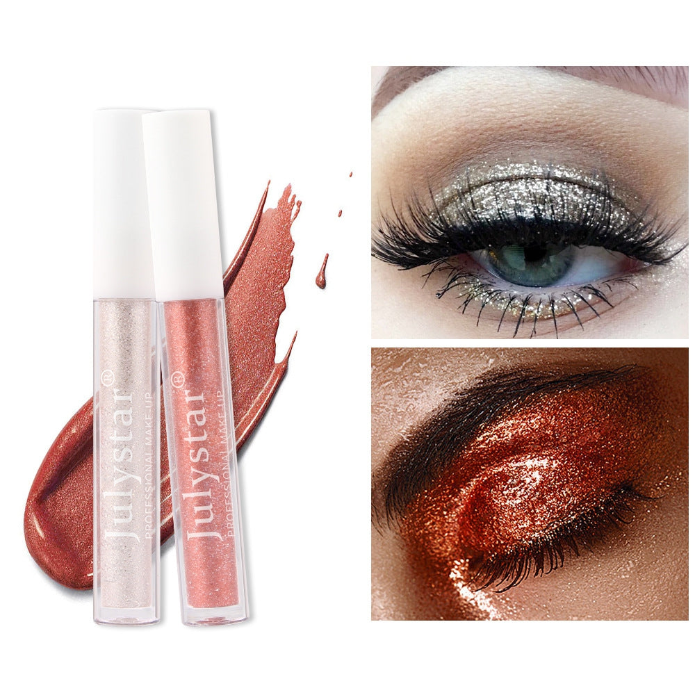 (🔥Mothers Day Sale 50% OFF )-2024 New 10 Colors Liquid Glitter Eyeshadow Set