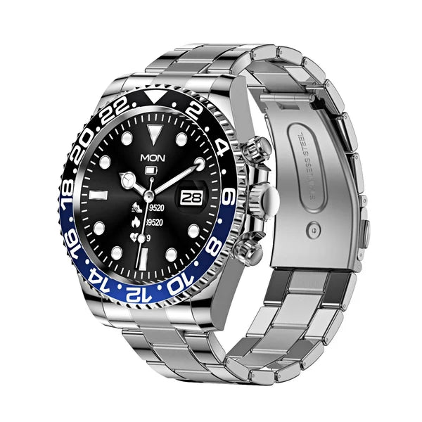 Multifunctional Bluetooth Talk Mens Casual Smart Watch