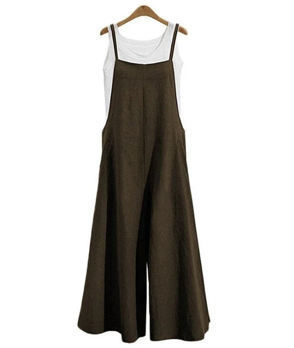 🔥SUMMER HOT SALE - 50% OFF🔥 Womens Sleeveless Oversized Casual Jumpsuit