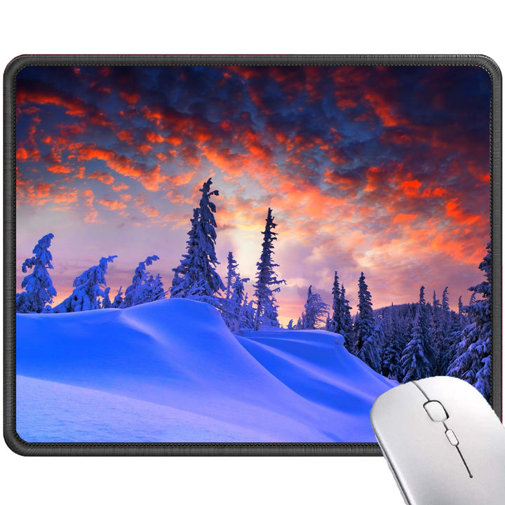 P137 Mouse Pad with Stitched Edge