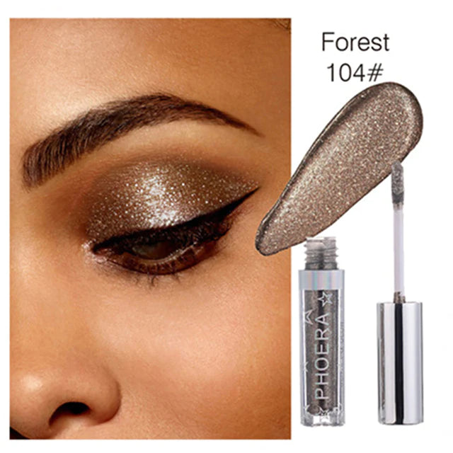 2024 Makeup Metallic Glitter Liquid Eyeshadow