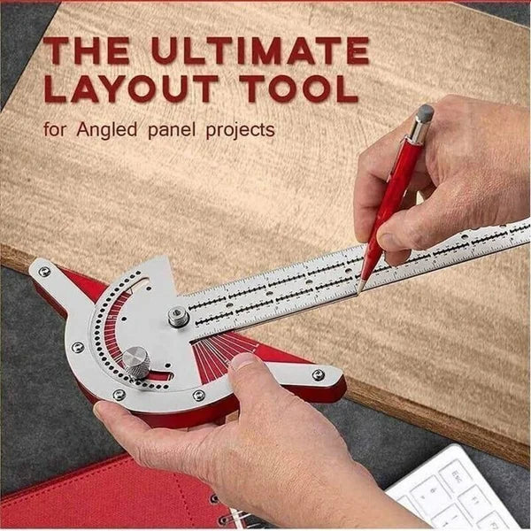 🔥Last Day Promotion 49%OFF🔥Ultra-precision woodworking scriber measuring tool📏📐