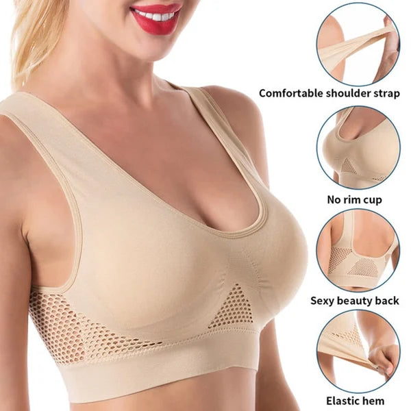 🔥BUY 1 GET 2 FREE TODAY🔥Breathable Cool Liftup Air Bra