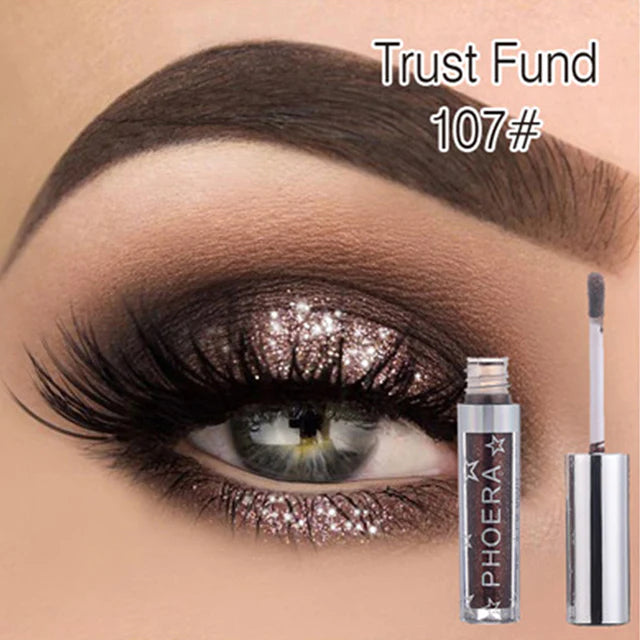 2024 Makeup Metallic Glitter Liquid Eyeshadow